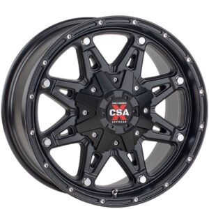 CSA X CSA X ASSAULT, ASSAULT SATIN BLACK (17X9 ET0 5X150)