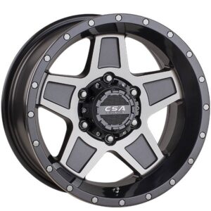 CSA CSA DAKAR, DAKAR GUNMETAL W MACHINED FACE (18X9 ET20 6X139.7)