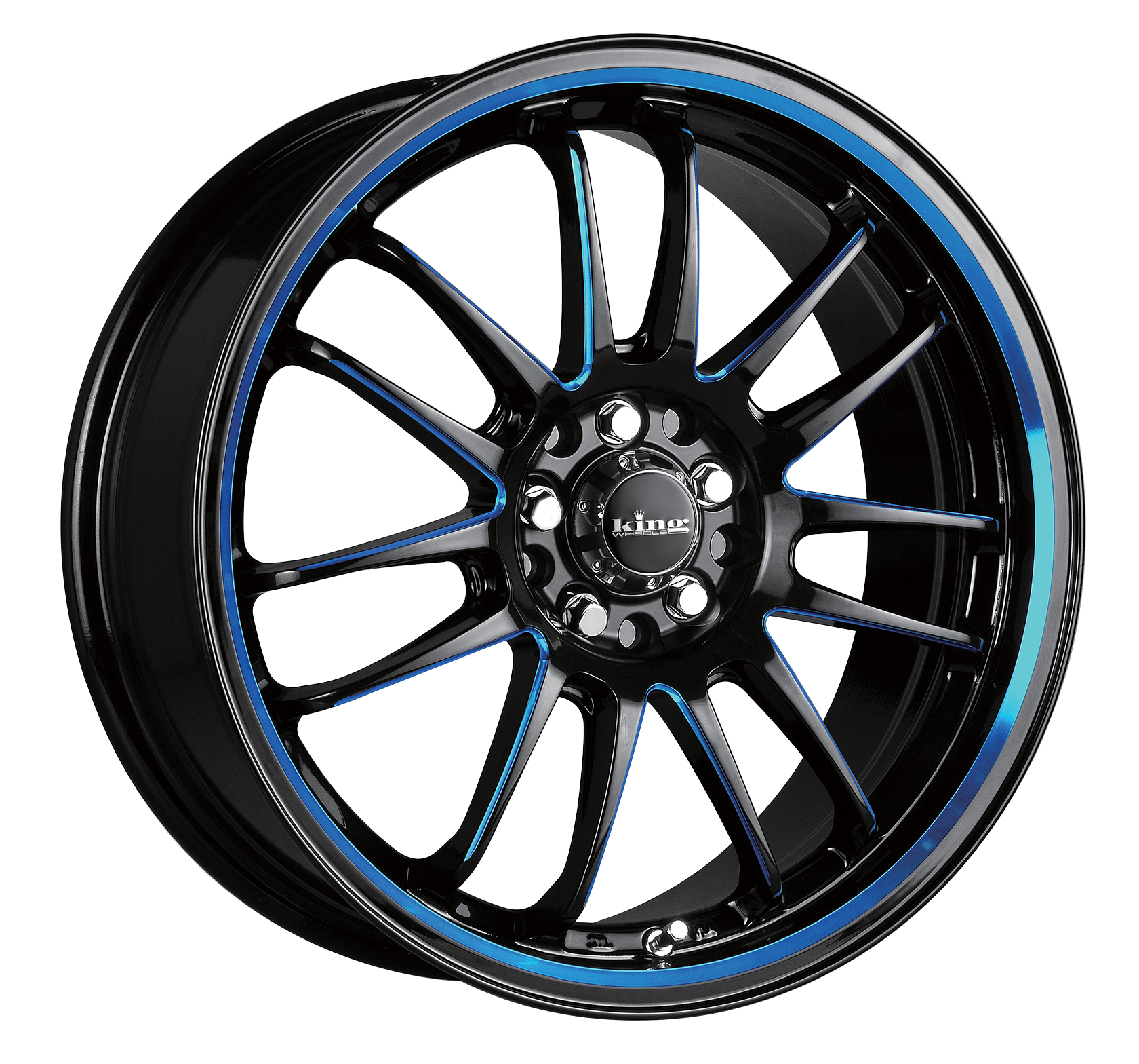 KING KING DRIFTA, DRIFTA BLUE MILLED (18X7.5 ET40 5X100)