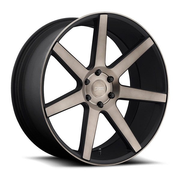 DUB DUB FUTURE, FUTURE S127 BLACK MACHINED W DARK TINT (22X9.5 ET19 6X139.7)