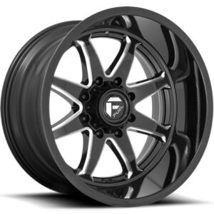 FUEL FUEL HAMMER, HAMMER D749 GLOSS BLACK MILLED (20X10 ET-18 8X165.1)