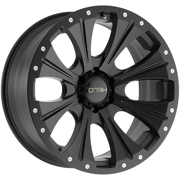 HELO HE901 SATIN BLACK, (18X9 ET18 6X139.7)
