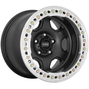 KMC HEX KM233 SATIN BLACK,  (20X10 ET-48 6X139.7)