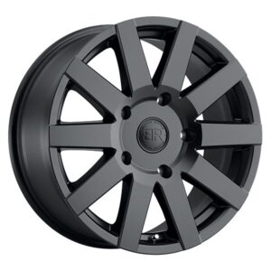 BLACK RHINO JOURNEY MATTE BLACK,  (16X7.5 ET45 6X130)