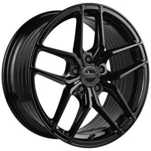 KING TARO GLOSS BLACK,  (17X7.5 ET43 5X112)