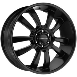 KMC SKITCH KM673 SATIN BLACK,  (18X8 ET35 6X139.7)