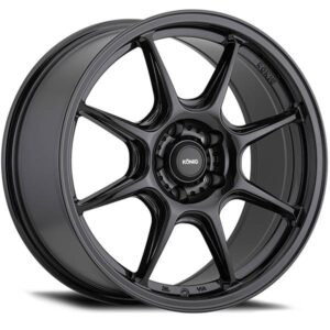 KONIG KONIG LOCKOUT, LOCKOUT GLOSS BLACK (17X8 ET43 5X114.3)