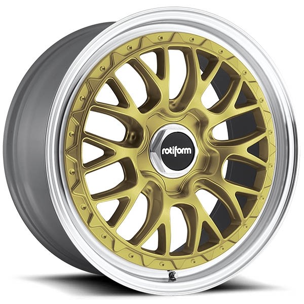 ROTIFORM ROTIFORM LSR, LSR R156 MATTE GOLD MACHINED (19X8.5 ET45 5X112)