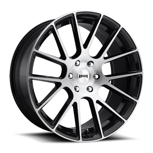 DUB DUB LUXE, LUXE S206 GLOSS BLACK BRUSHED (22X9.5 ET20 6X139.7)