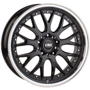 CSA CSA MAKO, MAKO GUNMETAL BLACK W MACHINED FACE (15X6.5 ET40 4X100)