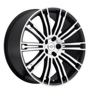 REDBOURNE REDBOURNE MANOR, MANOR MATTE BLACK W MATTE MACHINED FACE (20X9.5 ET32 5X120)