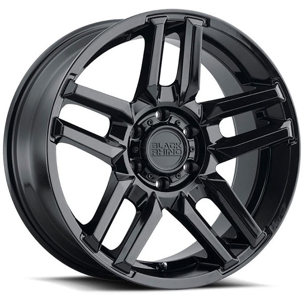 BLACK RHINO MESA GLOSS BLACK, (17X8.5 ET0 5X127)