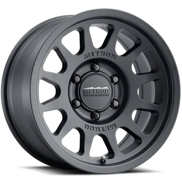 METHOD METHOD 703, 703 MATTE BLACK (17X8.5 ET0 5X150)