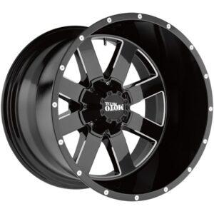 MOTO METAL MOTO METAL MO962, MO962 GLOSS BLACK MILLED (22X14 ET-76 8X170)