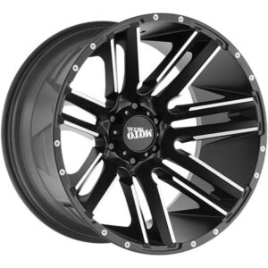 MOTO METAL MOTO METAL MO978 RAZOR, MO978 RAZOR SATIN BLACK MACHINED (20X10 ET-24 5X139.7)