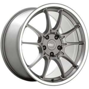 MOTEGI RACING MOTEGI RACING MR152 SS5, MR152 SS5 GUNMETAL W MACHINED LIP (19X8.5 ET30 5X100)