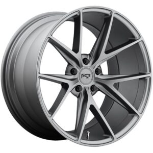 NICHE WHEELS MISANO M116 MATTE GUNMETAL, NICHE (17X8 ET40 5X114.3)