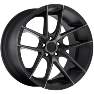 NICHE WHEELS TARGA M130 MATTE BLACK W DDT, NICHE (18X8 ET40 5X108)