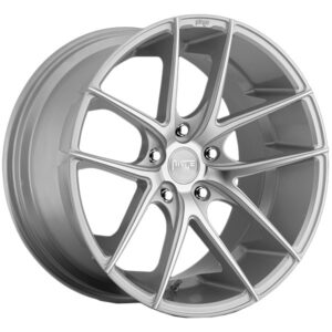 NICHE WHEELS TARGA M131 GLOSS SILVER MACHINED, NICHE (20X8.5 ET40 5X108)