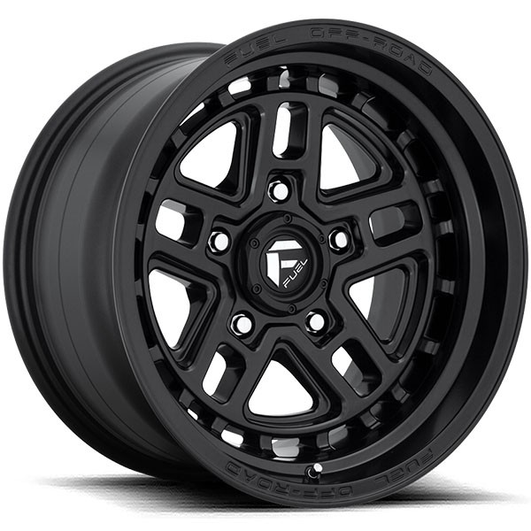 FUEL NITRO 5 D667 MATTE BLACK, (17X9 ET-12 5X127)