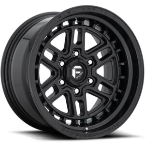 FUEL NITRO 6 D667 MATTE BLACK,  (17X9 ET-12 6X135)
