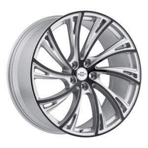 REDBOURNE REDBOURNE NOBLE, NOBLE GLOSS TITANIUM W GLOSS BLACK FACE (20X9.5 ET32 5X120)