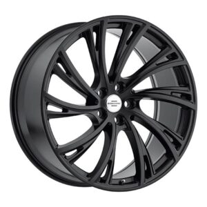 REDBOURNE REDBOURNE NOBLE, NOBLE MATTE BLACK W GLOSS BLACK FACE (20X9.5 ET32 5X120)