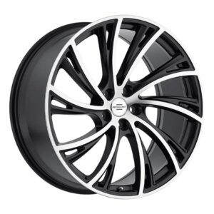 REDBOURNE REDBOURNE NOBLE, NOBLE MATTE BLACK W MACHINED FACE (20X9.5 ET32 5X120)