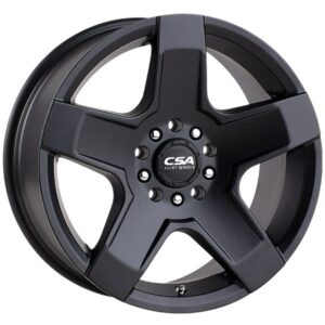 CSA OUTLAW SMALL CAP SATIN BLACK,  (17X8 ET35 5X114.3)