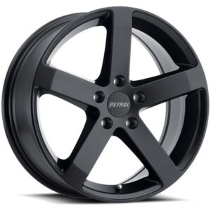 PETROL PETROL P3B, P3B MATTE BLACK (15X6.5 ET38 5X100)
