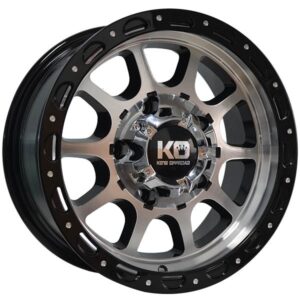 KING KING RAZOR, RAZOR GLOSS BLACK MACHINED (15X7 ET0 5X139.7)