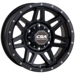 CSA CSA RENEGADE, RENEGADE TRAILER CARAVAN SATIN BLACK (15X6.5 ET0 6X139.7)