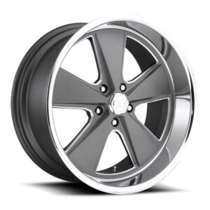 US MAGS US MAGS ROADSTER, ROADSTER U120 MATTE GUNMETAL MACHINED (18X8 ET1 5X127)