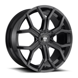 DUB DUB ROYALTY, ROYALTY S208 GLOSS BLACK (22X9.5 ET30 6X139.7)