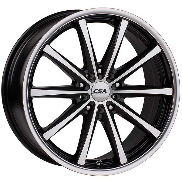 CSA SAVANNA GUNMETAL BLACK W MACHINED FACE, (18X8 ET36 5X114.3)