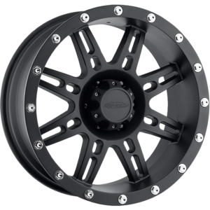 PRO COMP SERIES 31 STRYKER SATIN BLACK,  (17X8 ET12 5X127)