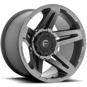 FUEL SFJ D764 MATTE ANTHRACITE,  (22X14 ET-75 5X127)