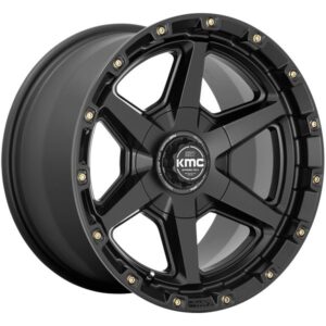 KMC SIGNAL KM102 SATIN BLACK,  (20X9 ET18 5X139.7)