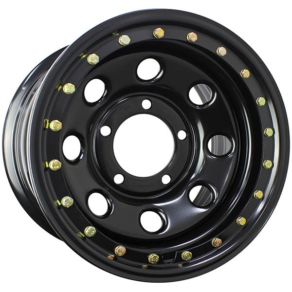 DYNAMIC SIMULATED BEADLOCK, STEEL SIMULATED BEADLOCK SOFT 8 BLACK (17X9 ET18 5X127) Northern