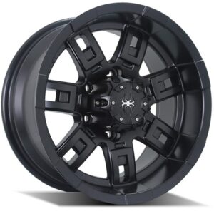 SPYDER SPYDER RAMBO, RAMBO SATIN BLACK (16X8 ET20 6X139.7)