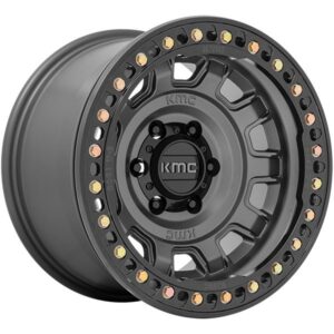 KMC TANK BEADLOCK KM236 ANTHRACITE, (17X9 ET-38 8X170)