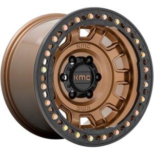 KMC TANK BEADLOCK KM236 MATTE BRONZE, (17X9 ET-38 8X170)
