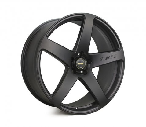 Simmons FR-C Full Satin Black NCT (22x9.5 ET30 5x127)