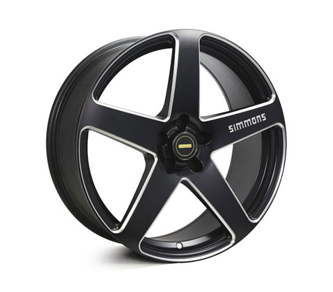 Simmons FR-CS Satin Black (20x8.5 ET52 5x112)