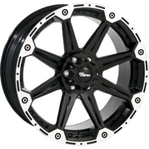 DICK CEPEK TORQUE MATTE BLACK MACHINED,  (16X8 ET0 6X139.7)