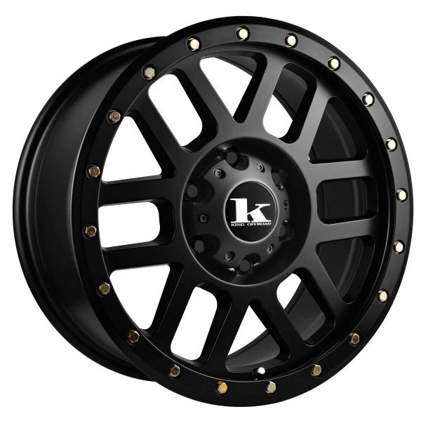 KING KING TREMOR, TREMOR SATIN BLACK (18X8 ET20 6X139.7)