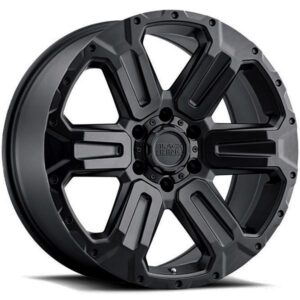 BLACK RHINO WANAKA MATTE BLACK,  (17X8.5 ET12 6X139.7)