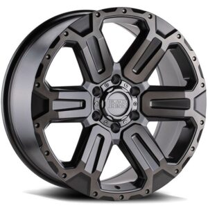 BLACK RHINO WANAKA MATTE GUNMETAL,  (17X8.5 ET12 6X139.7)