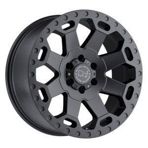 BLACK RHINO WARLORD MATTE GUNMETAL,  (18X8 ET35 6X139.7)