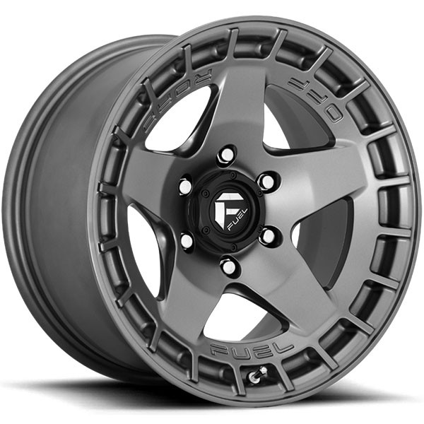 FUEL WARP D734 MATTE GUNMETAL, (20X9 ET30 5X120)